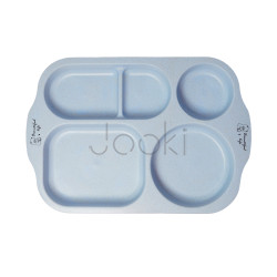 Еко Набір для їжі Jooki "Happy fish" 5в1, голубий