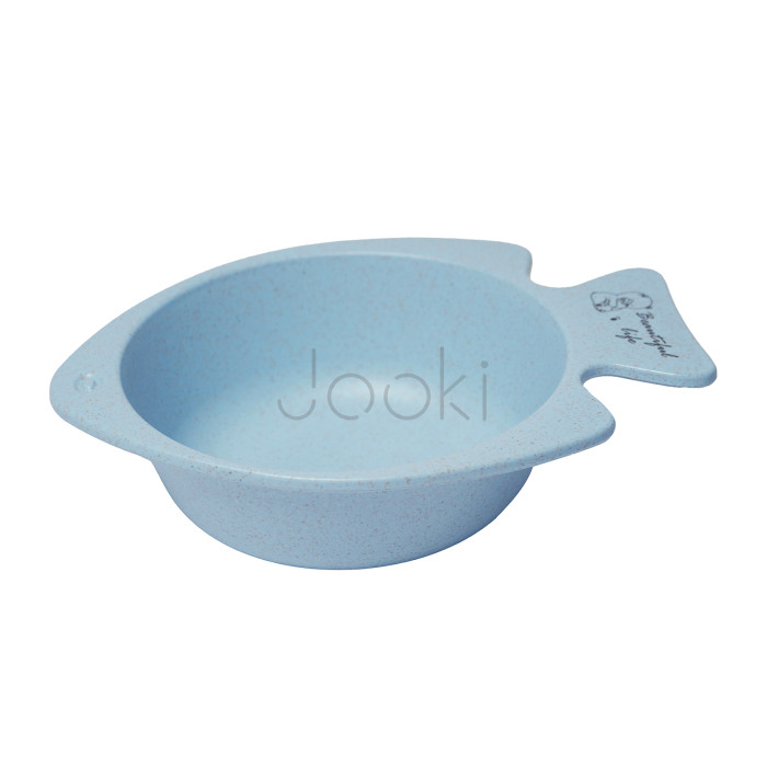 Еко Набір для їжі Jooki "Happy fish" 5в1, голубий