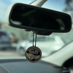 Ароматизатор в авто, из дерева, ручной работы "Лучший папа"