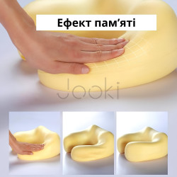 Ортопедическая массажная подушка с подогревом и вибрацией