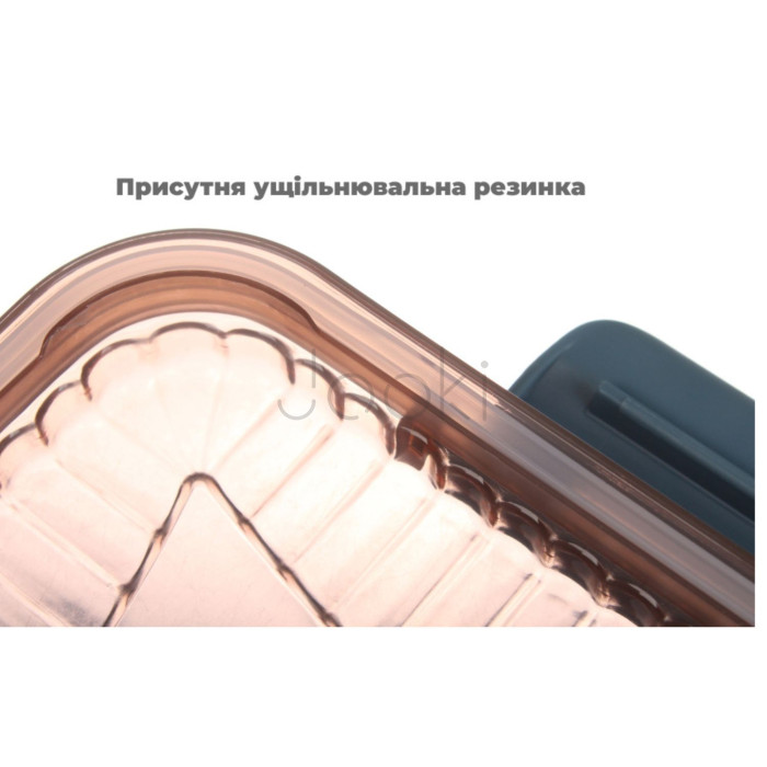 Ланч бокс 3-х секційний,1500 мл