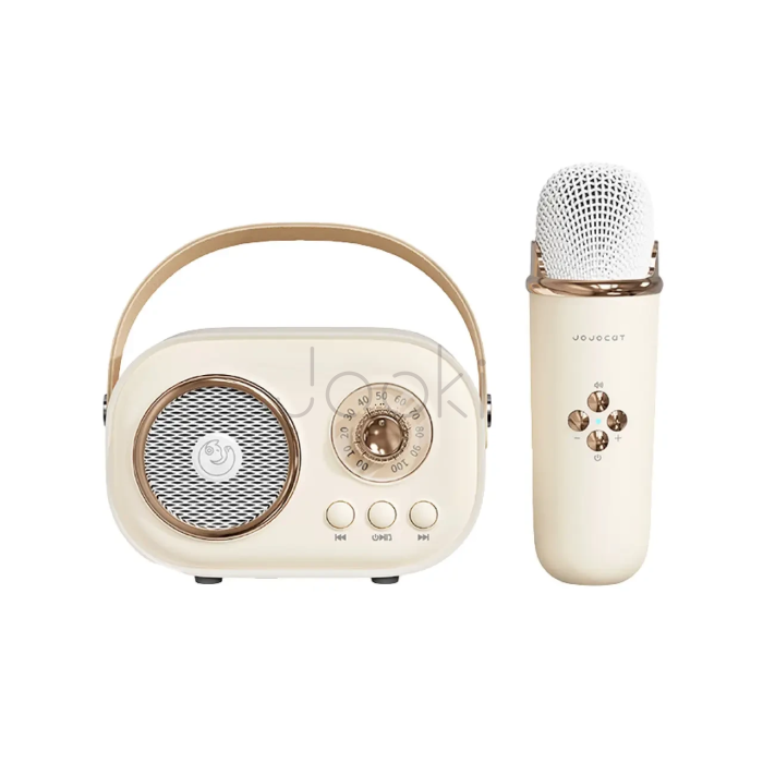 Колонка портативна з мікрофоном C-20 BT/TF/USB/FM 5 Вт Рожевий  Jooki