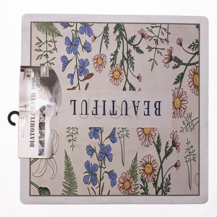Коврик для ванной комнаты Beautiful 58*58 см диатомитовый HP-42-13  Jooki