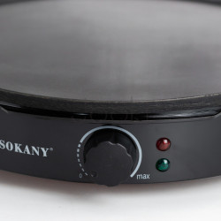 Блинница электрическая Sokany SK-BBQ-842 электроблинница Ø30 см автоматическая блинница для дома профессиональная Твой стильный выбор 