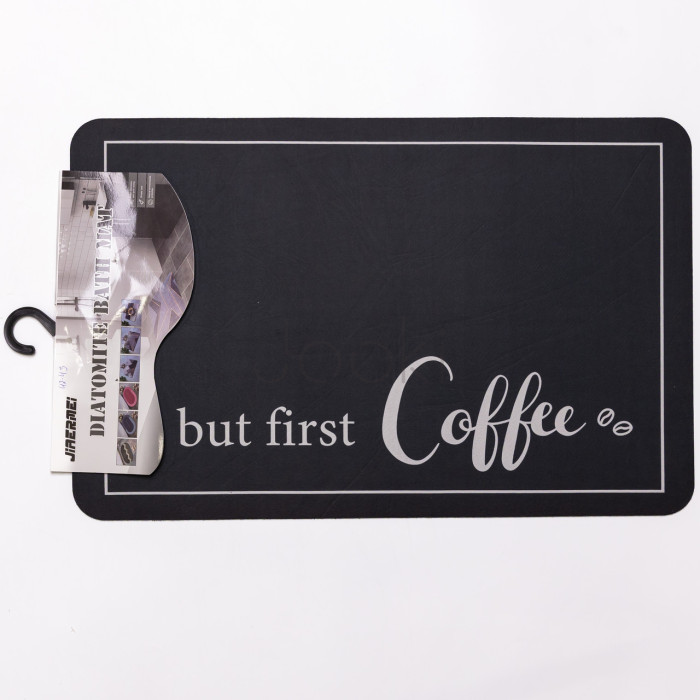 Коврик для кухни But first Coffee 38*58 см диатомитовый HP-42-43  Всегда под рукой 