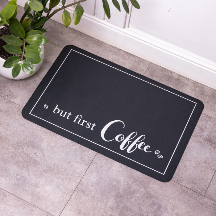 Коврик для кухни But first Coffee 38*58 см диатомитовый HP-42-43  Всегда под рукой 