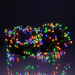 Гирлянда Рождественская фея уличная 50 (м) 500 LED черный провод Мультиколор CF500L50MBML Твой стильный выбор 