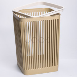 Кошик для сміття пластиковий в офіс для паперу 22×22×30 (см) кошик під сміття 8 (л) відро для сміття Коричневий HP-45-9OL Для комфорту кожного дня 