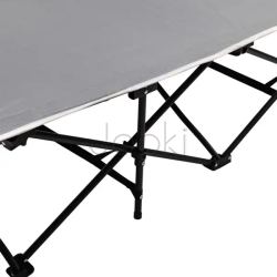 Кровать раскладная туристическая 185x60x50 см с стальным каркасом раскладушка складная для дачи кемпинга рыбалки SJ-0033G  Jooki 