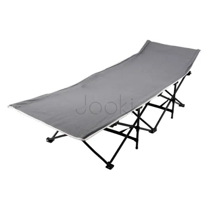 Кровать раскладная туристическая 185x60x50 см с стальным каркасом раскладушка складная для дачи кемпинга рыбалки SJ-0033G  Jooki 