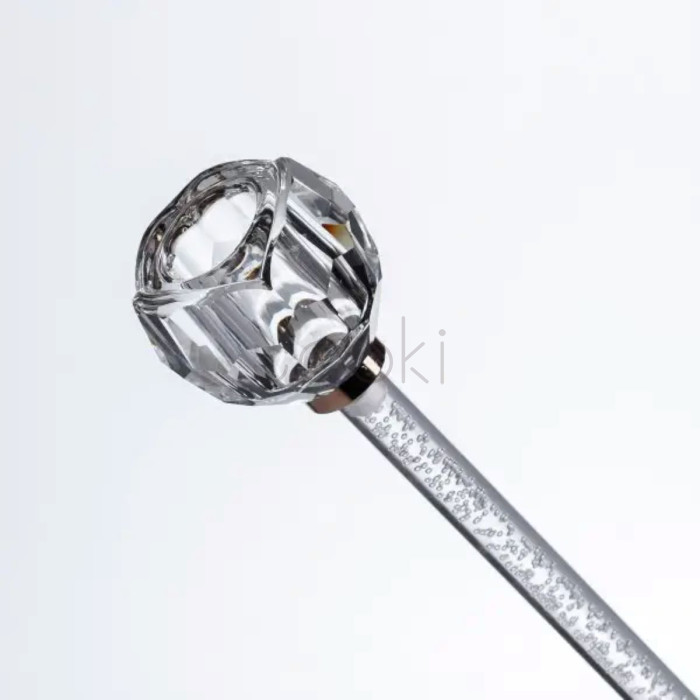 Подсвечник стеклянный Crystal Pillar 27 см на круглой основе HP-7-25  Jooki