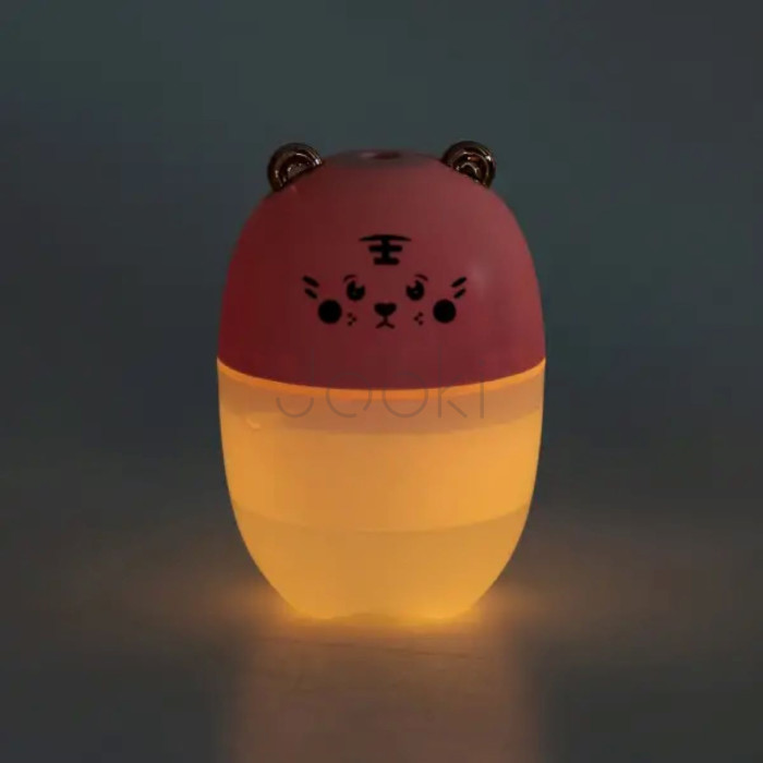 Зволожувач повітря Bear 220ml для дитячої кімнати Рожевий HPBH17201P Твій стильний вибір 