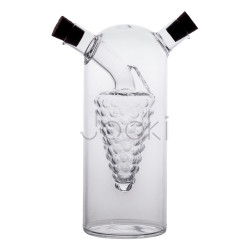 Пляшка для олії та оцту 2 в 1 скляна 80/300 мл HP-34-14 Твій стильний вибір 