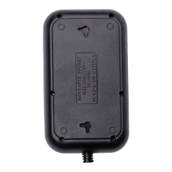 Мережевий фільтр подовжувач F16 на 3 розетки 4 usb 2 type-c та кнопкою відключення 4.75 м Чорний HP-5-22 Завжди під рукою 