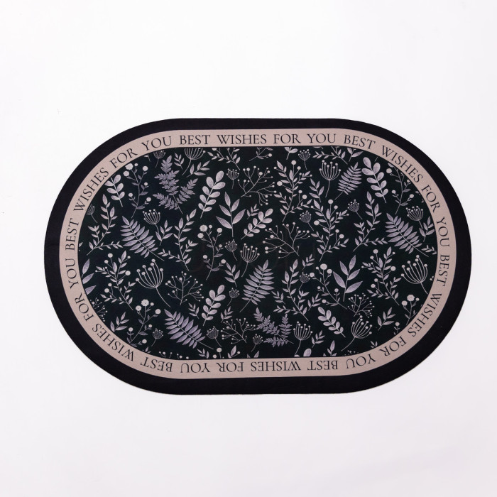 Коврик диатомитовый Botanic Oval 38*58 см универсальный HP-42-54  Jooki