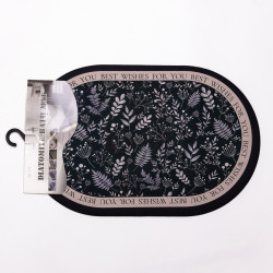 Коврик диатомитовый Botanic Oval 38*58 см универсальный HP-42-54  Jooki