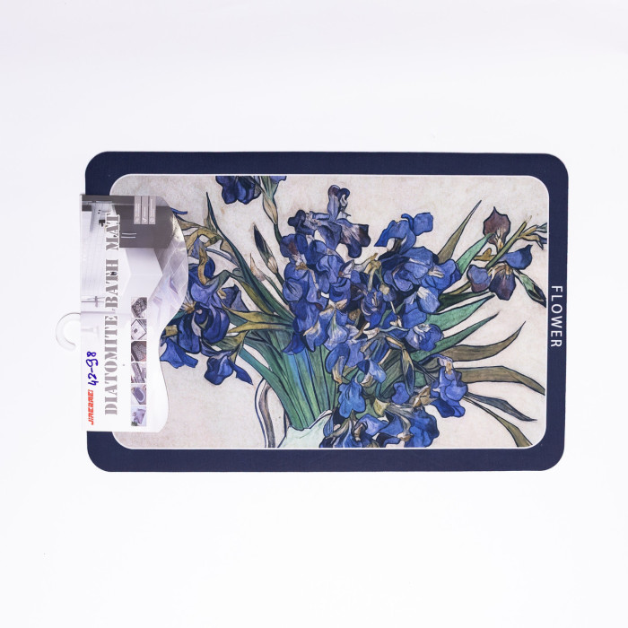Килимок діатомітовий Indigo 58*38 см прямокутний Yiwu HP-42-98 Практичне рішення Jooki