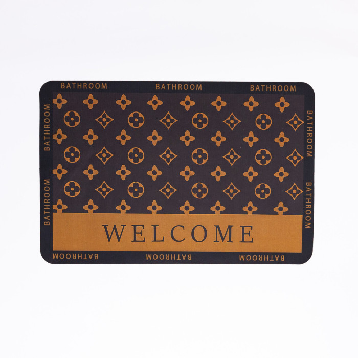 Коврик придверный Welcome 58*38 см диатомитовый Yiwu HP-42-132  Jooki