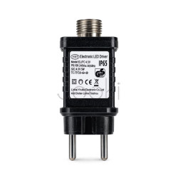 Гирлянда Конский хвост 600 LED 20 нитей 3 м зеленая, белый GarlandoPro 1733015GW Удобство и стиль Jooki