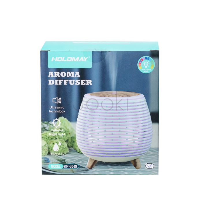 Зволожувач повітря Holdmay Aroma Diffuser 140ml Білий HPKP6049W Перевірена якість Jooki