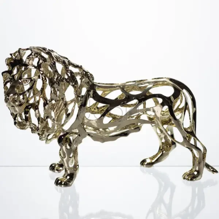 Декоративная фигурка Lion 29х11х20 см металлическая HP-7-14 Практическое решение Jooki