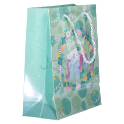 Набір подарункових пакетів з паперу 12 (шт.) Cinnamoroll 19×9.5×24.5 (см) М'ятний HP-10359-11M Зручність і стиль Jooki
