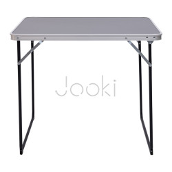 Стол для пикника раскладной 80×60×5.5 (см) Черный Jooki JY-8060B