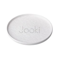 Тарелка керамическая 20 см плоская белая  Jooki