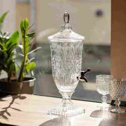 Лимонадница Classic Crystal 2л с краном HP-19-295 кувшин диспенсер для напитков прозрачный  Jooki