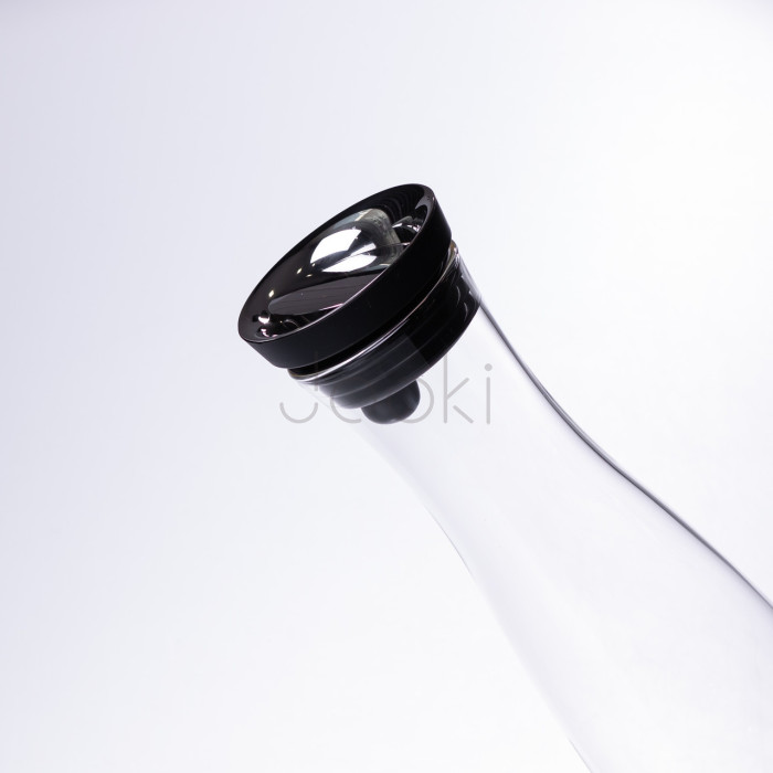 Стеклянный графин с крышкой 1 л для воды, сока, лимонада HP-19-42  Всегда под рукой 