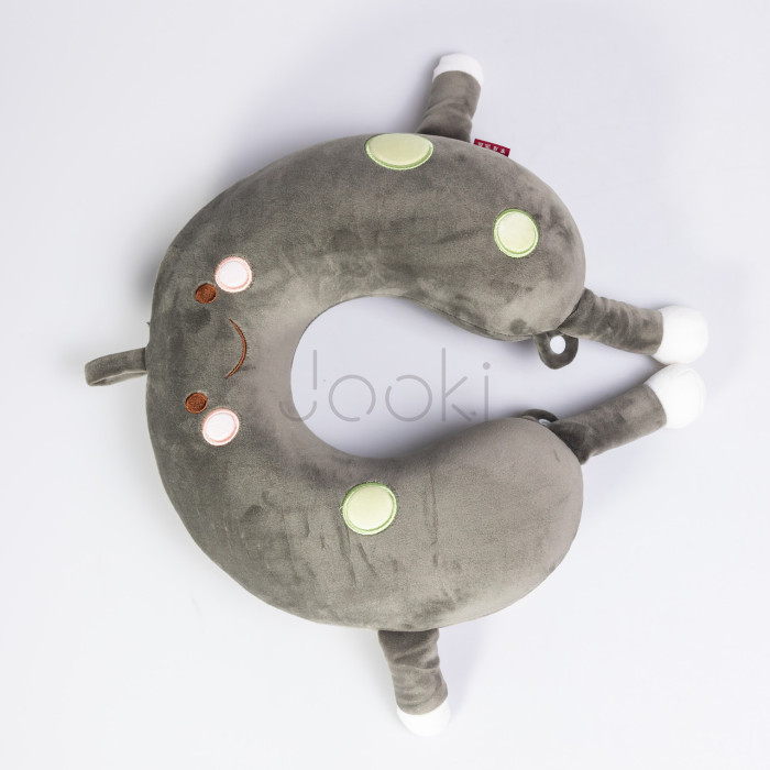 Подушка для шеи Donuts U-образная, зеленый HP-56-6GR  Jooki