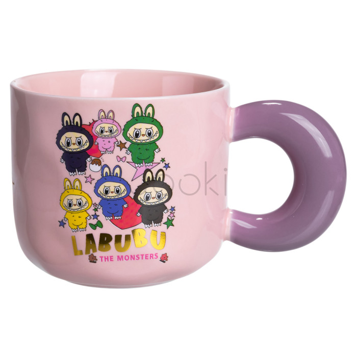 Чашка фарфоровая Labubu Sweet Memories 400 (мл) подарочная кружка прикольная чашка для детей на подарок FM-22A Практическое решение Jooki