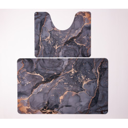 Набор ковриков для ванной и туалета Luxury Marble 50*80 / 40*50 см Yiwu HP-42-180 Функциональность Jooki