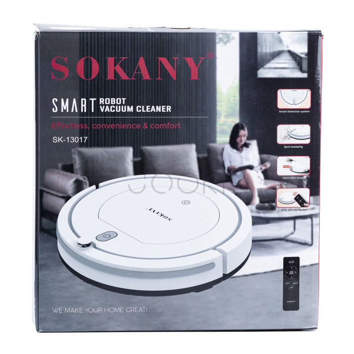 Робот-пылесос Sokany SK13017W Белый Для комфорта каждый день 