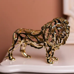 Декоративная фигурка Lion 29х11х20 см металлическая HP-7-14 Практическое решение Jooki