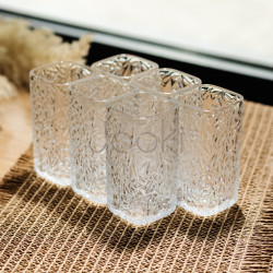 Набор стаканов для напитков Matrix Glass 6 штук по 195 мл HP-17-42 Надежный выбор Jooki