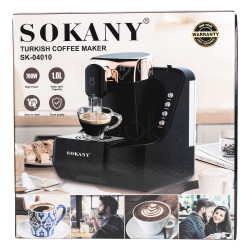 Кофемашина 700 Вт профессиональная электрическая кофеварка Sokany Продумано до деталей 