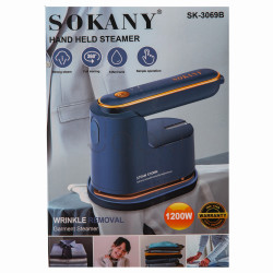 Отпариватель Sokany SK-3069 Ручной 1200 Вт синий  Jooki 