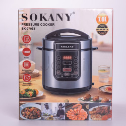 Мультиварка электрическая Sokany с чашей на 7 л и антипригарным покрытием SK-07053 Для комфорта каждый день 