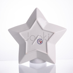 Блюдо сервировочное новогоднее для закусок Santa 25.5 (см) из фарфора HP-SDHK-20  Jooki