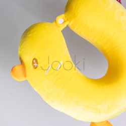 Подушка для шеи Duck U-образная желтый HP-56-4Y Проверенное качество Jooki