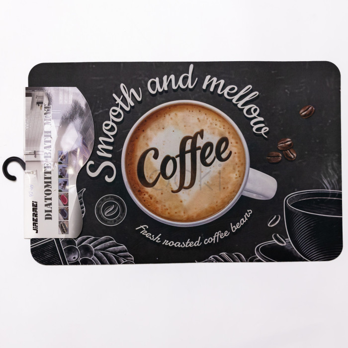 Килимок для кухні Smooth and mellow Coffee 58*38 см діатомітовий HP-42-45 Завжди під рукою 