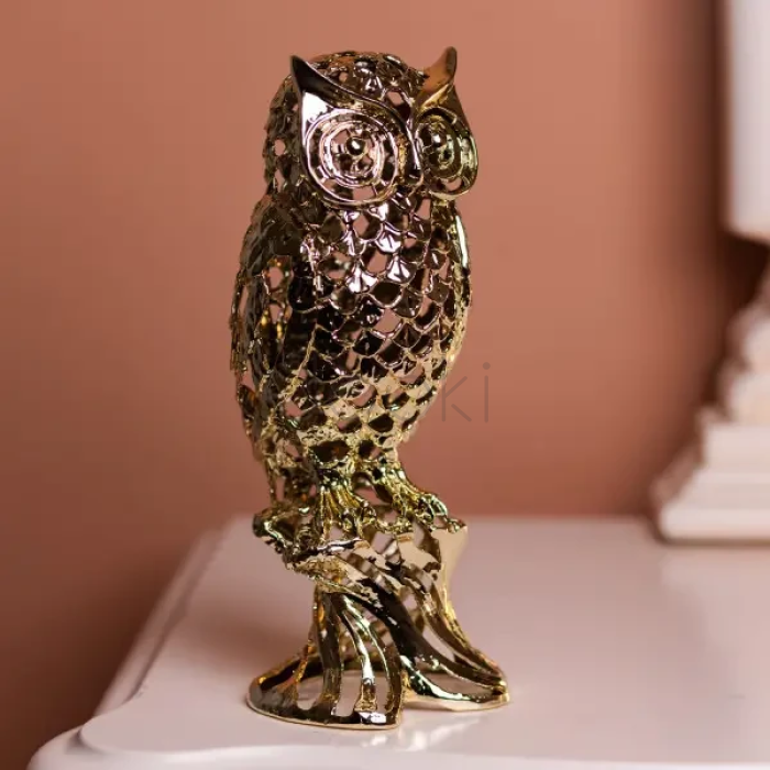 Декоративна фігурка Eagle-owl 12х11х28 см металева HP-7-15 Для комфорту кожного дня 
