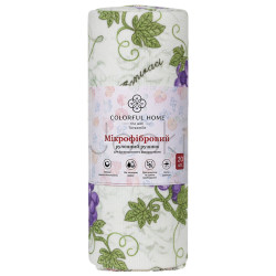 Серветки в рулоні Виноград 20 штук 25*25 см із мікрофібри Colorful Home 515-17-60W