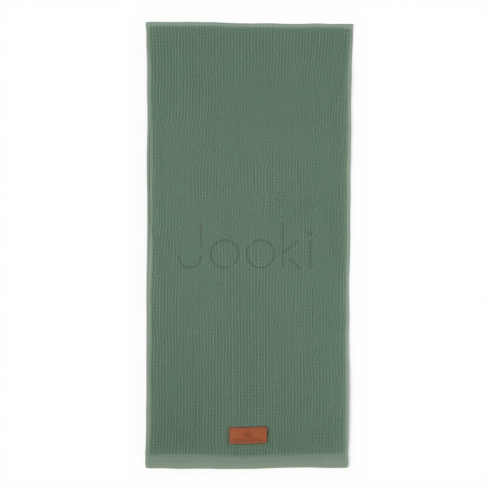 Рушник для кухні вафельний 35*70 см з бавовни зелений Colorful Home 503-103-M-468GR  Jooki