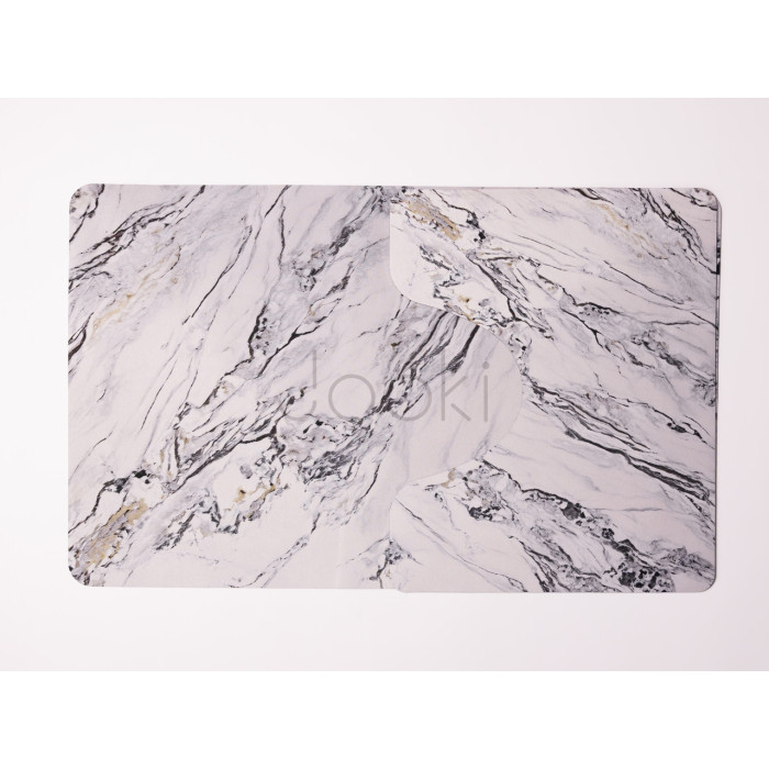 Набор ковриков для ванной и туалета White Marble 50*80 / 40*50 см Yiwu HP-42-181 Функциональность Jooki