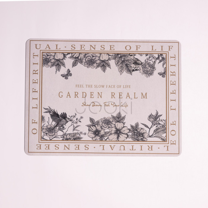 Коврик диатомитовый для сушки посуды Garden Realm 40*30 см Yiwu HP-42-192 Надежный выбор Jooki