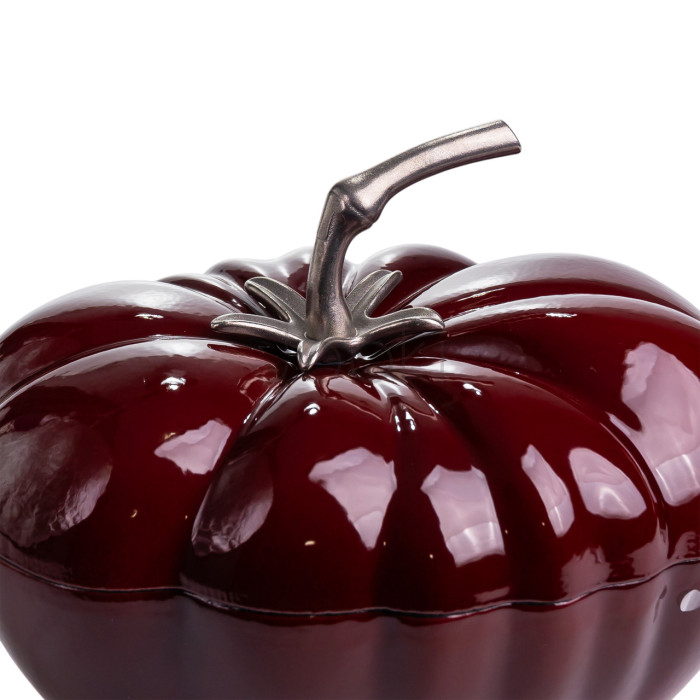Кастрюля чугунная эмалированная Iron Tomato 2,5 л, бургунди Yiwu HP-FLG-20 burgundy  Jooki