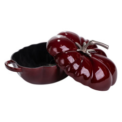 Кастрюля чугунная эмалированная Iron Tomato 2,5 л, бургунди Yiwu HP-FLG-20 burgundy  Jooki