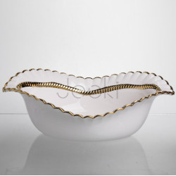 Салатниця порцелянова Sofia Gold 31 см Yiwu AP-23-1  Jooki